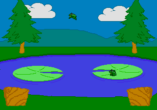Скриншот игры Frog Feast
